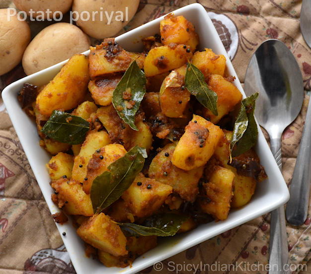 Read more about the article Potato Roast | Urulai Kizhangu Poriyal | How to make potato roast | potato poriyal