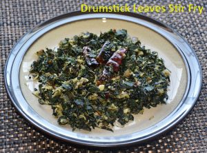 Read more about the article Murungai Keerai Poriyal | Drumstick Leaves stir fry | How to make keerai poriyal