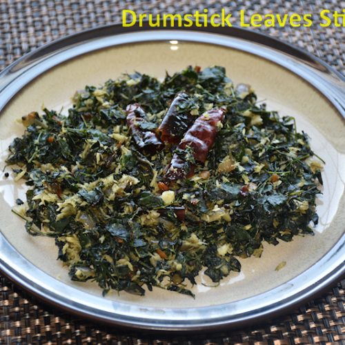 Murungai Keerai Poriyal | Drumstick Leaves stir fry | How to make ...