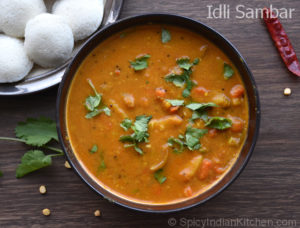 Read more about the article Tiffin Sambar | Vegetable Sambar | How to make tiffin sambar | Idli sambar