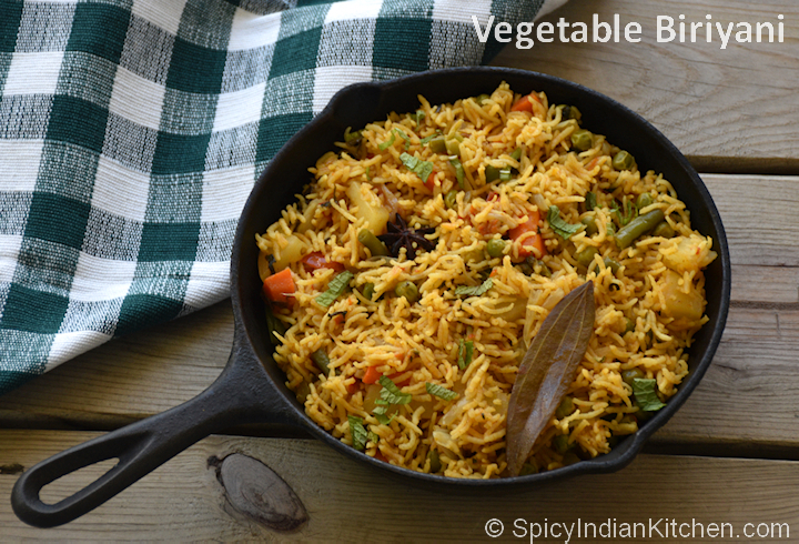 Read more about the article Vegetable Biriyani recipe |  Biriyani Recipe | Homemade Veg Biriyani | how to make veg biriyani