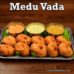 Read more about the article Medu Vadai | Ulundhu Vadai | Vada  recipe | How to make vadai
