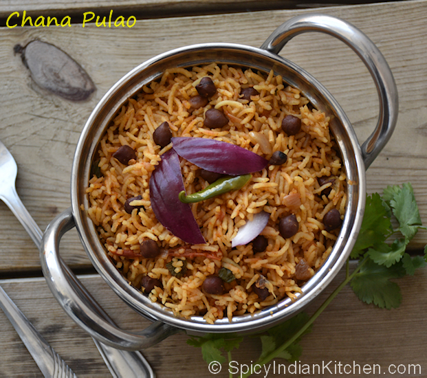 Read more about the article Chickpeas pulao | Chana pulao | Kondakadalai sadam | How to make chana pulao