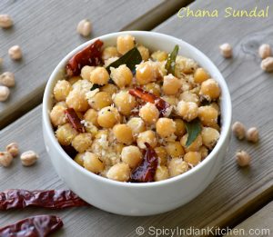 Read more about the article Kondakadalai Sundal | Chana Sundal | Chickpeas Sundal