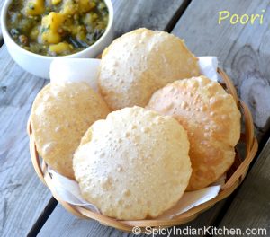 Read more about the article Poori recipe | Puffy poori | How to make poori | Easy poori