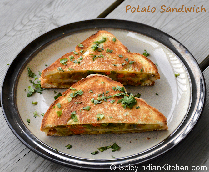 Read more about the article Potato Sandwich | Veg potato sandwich | Easy sandwich recipe | How to make potato sandwich