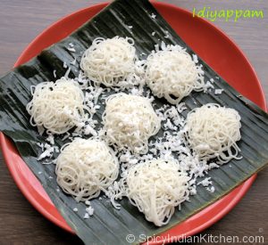 Read more about the article Idiyappam in Tamil | இடியாப்பம் | String Hoppers in Tamil | how to make idiyappam