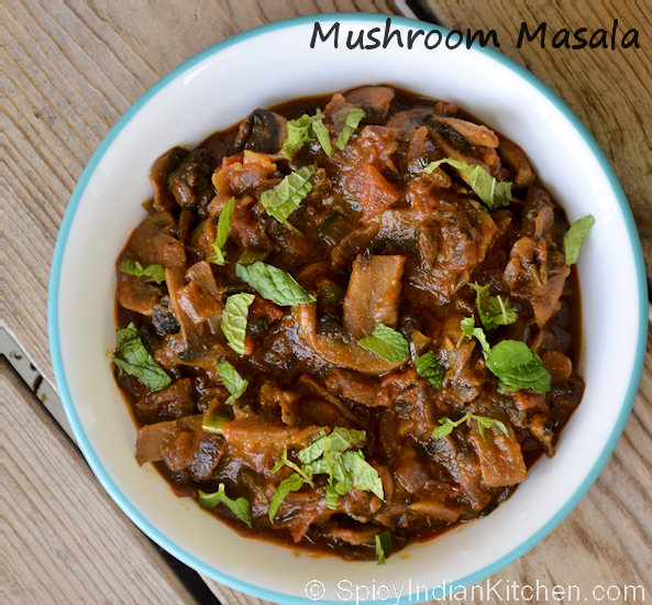 Read more about the article Mushroom Masala | How to make Mushroom Masala | mushroom curry for roti