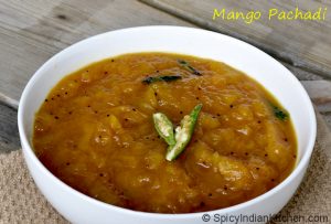 Read more about the article Mango pachadi/ sweet mango pachadi