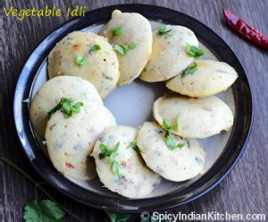 Read more about the article Vegetable Idli | how to make vegetable idli | Healthy breakfast