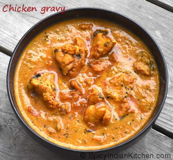 Chicken Kulambu Chicken Curry For Rice And Roti Spicy Indian Kitchen