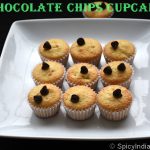 Mini Chocolate chip Cupcake/ Choco chip Almond Cupcake