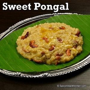 Read more about the article Sweet Pongal | Sakkarai Pongal