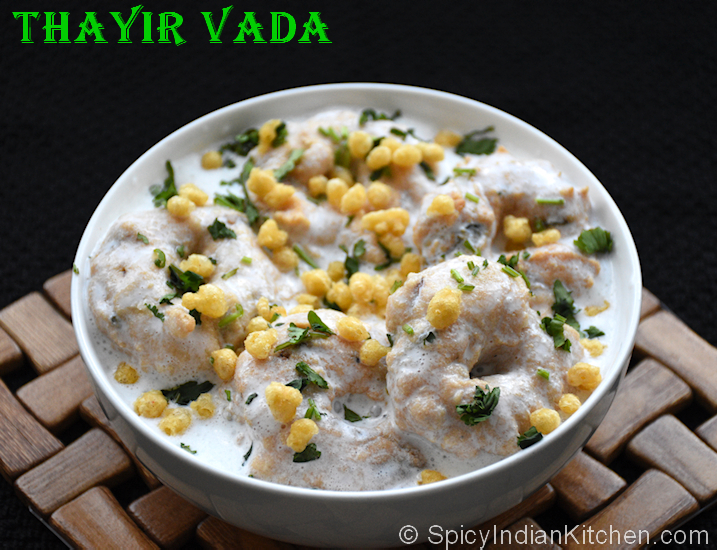 Read more about the article Thayir Vadai / How to make Curd Vada
