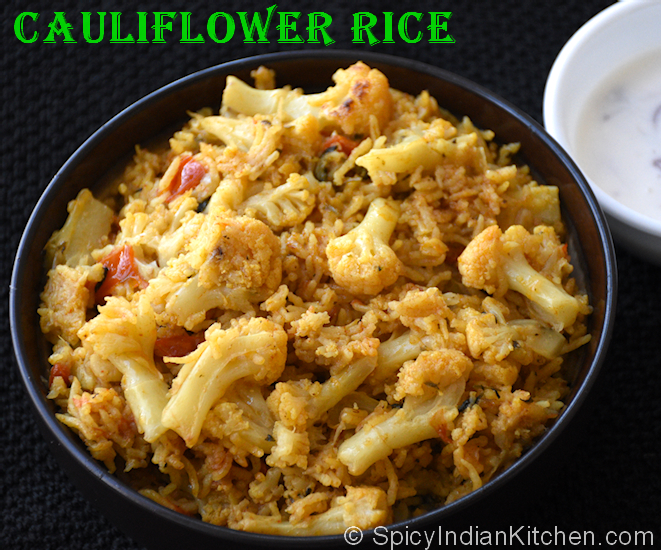 Read more about the article Cauliflower Rice in Tamil | காலிஃப்ளவர் சாதம் | Cauliflower Rice Recipe | Variety Rice for Lunch