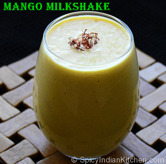 Read more about the article Mango Milkshake | Mango Milkshake Recipe | How to make Milkshake