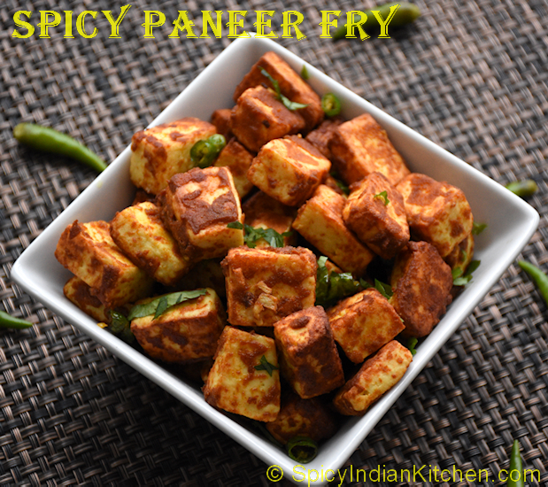 Read more about the article Spicy Paneer Fry