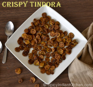 Read more about the article Crispy Tindora Fry | Kovakkai Varuval | Dondakaya Fry | Fried Ivy gourd