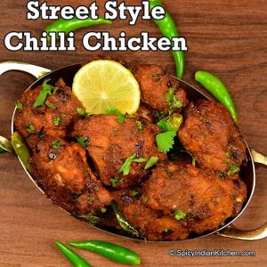 Read more about the article Street Style Chilli Chicken in Tamil | ரோட்டு கடை சில்லி சிக்கன் | Chilli Chicken | How to make chilli Chicken