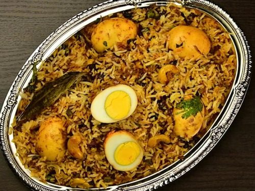 hyderabadi egg biryani recipe