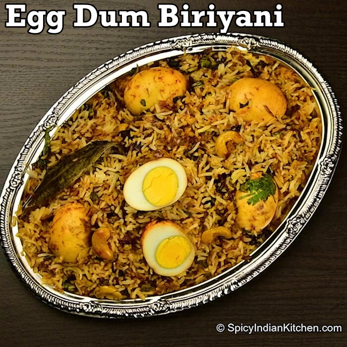 Read more about the article Hyderabadi Egg Dum Biryani | Egg Biriyani | Anda Biriyani | How to make Egg Dum Biriyani
