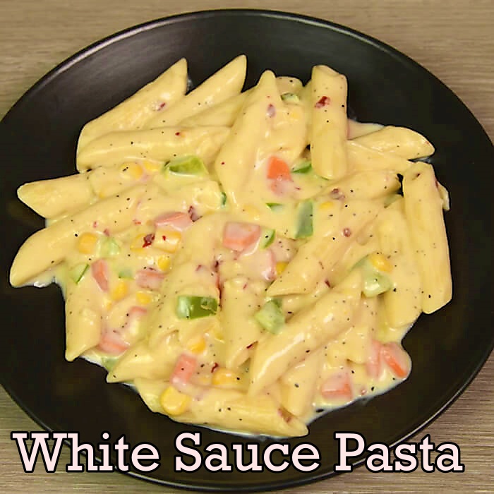 Read more about the article White Sauce Pasta | Pasta in white sauce | Pasta recipe | How to make white sauce pasta