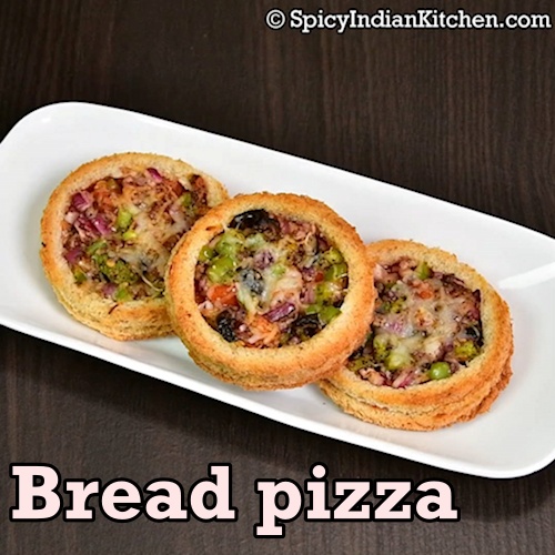 Read more about the article Bread Pizza | Disc pizza | Bread pizza recipe | How to make bread pizza