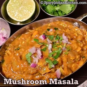 Read more about the article Mushroom Masala Recipe | Mushroom Gravy | Mushroom Snacks recipe | Kalaan Masala