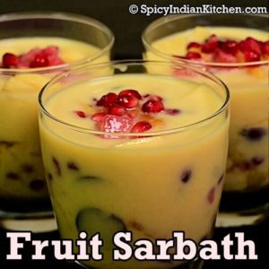 Read more about the article Fruit Sarbath | Summer Drink | Mixed fruit drink | Iftar Drink  