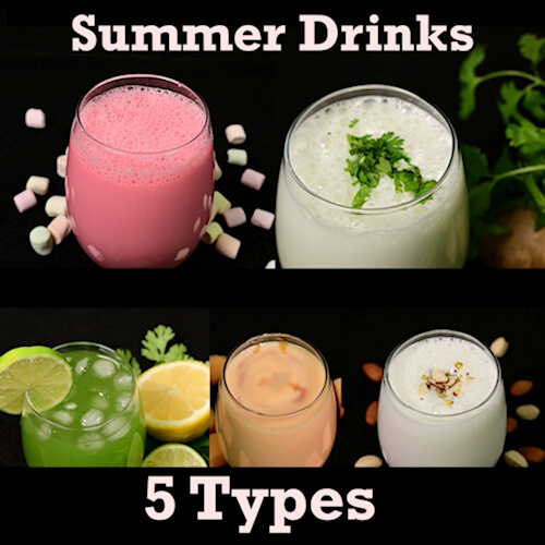 Read more about the article Summer Drinks in Tamil | கோடை காலத்திற்கு 5 விதமான பானங்கள் | 5 different summer drinks