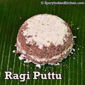 Read more about the article Ragi Puttu | Kezhvaragu Puttu | Puttu Recipe | How to make Puttu