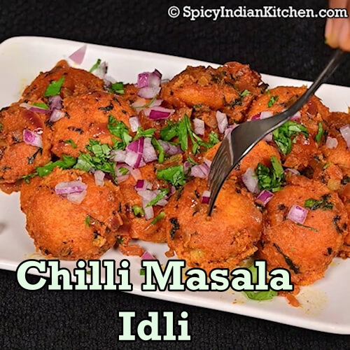 Read more about the article Chilli Masala Idli | Masala Idli | Spicy Idli recipe | How to make masala idli
