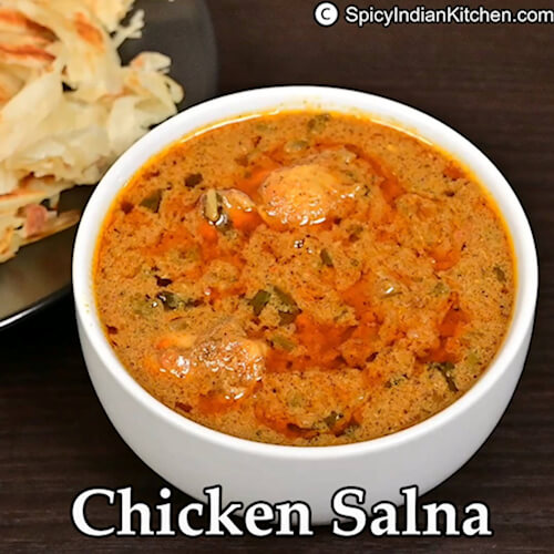 Read more about the article Chicken Salna | Chicken Salna for Parotta | Parotta Salna | Salna recipe | How to make Salna