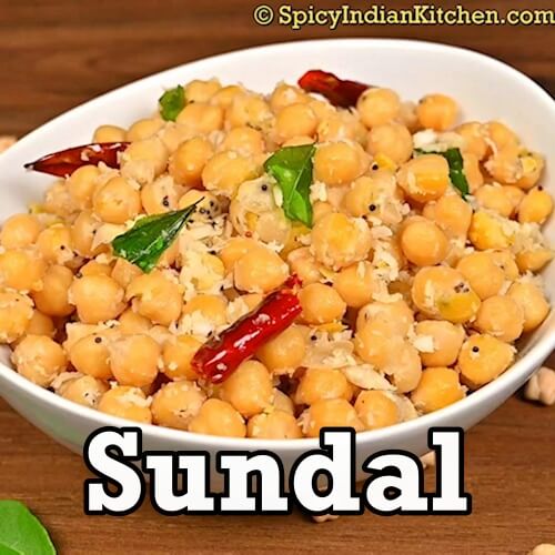 Read more about the article Sundal | Chickpea Sundal | Kondakadalai Sundal | Sundal Recipe | How to make sundal